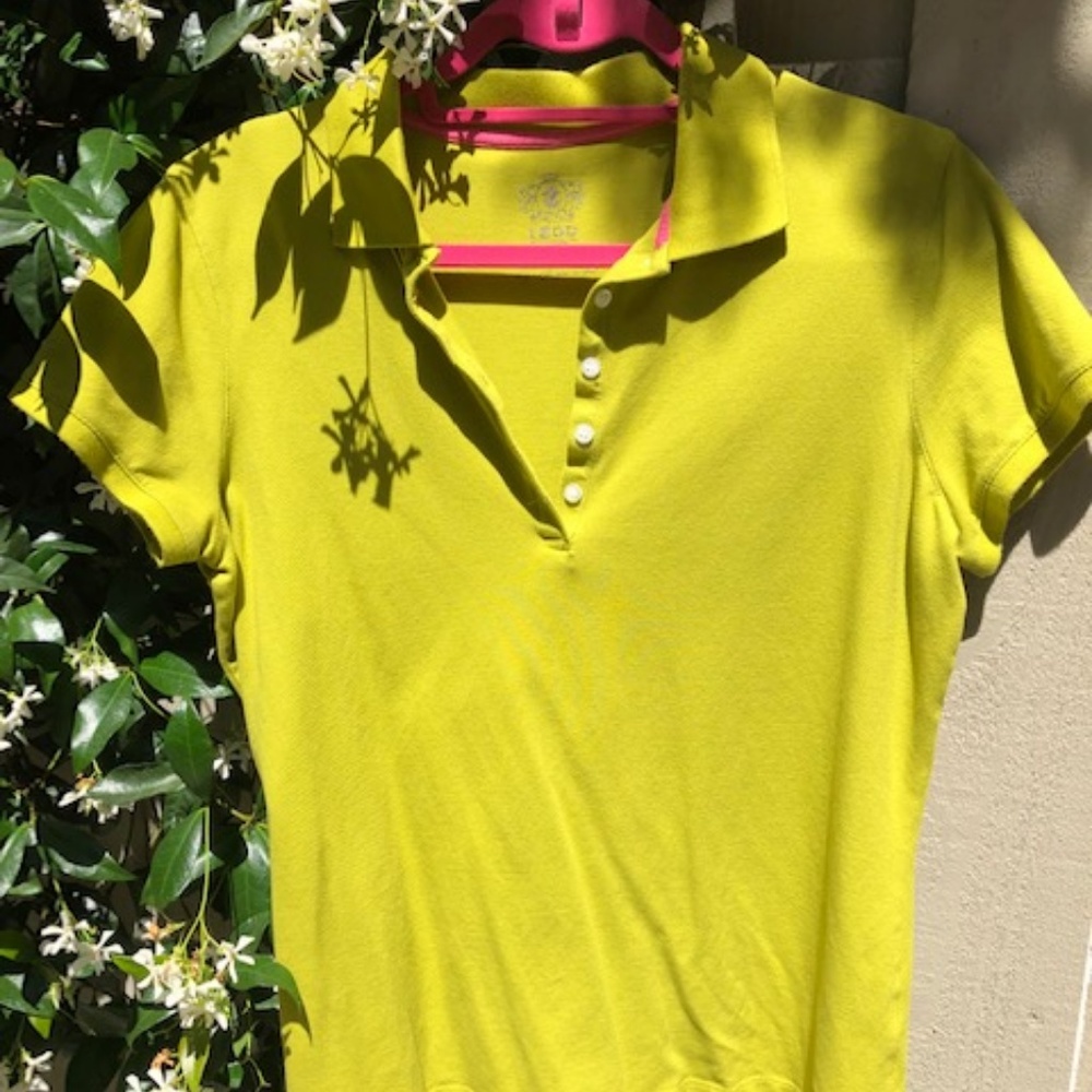 Matcha green IZOD women's polo - L
